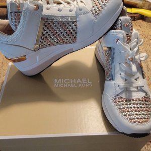 Michael Kors Georgie Trainer ROSE GOLD
